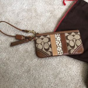 Coach purse and satchel with bag